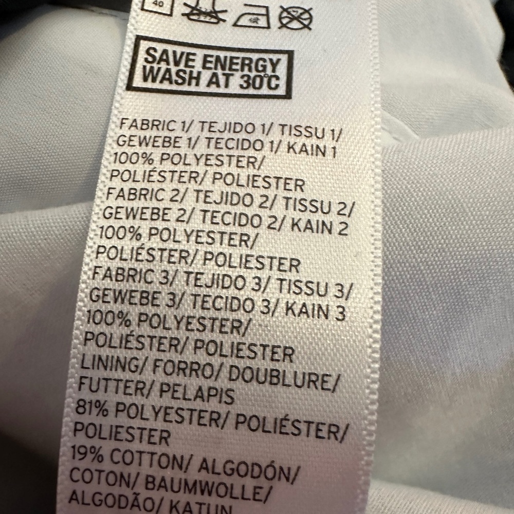 Topshop Tri Color block windbreaker, 8/10, CB2189 - Picture 7 of 7